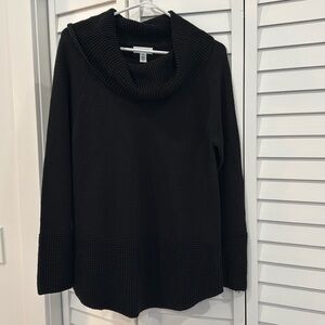 Black Calvin Klein turtleneck